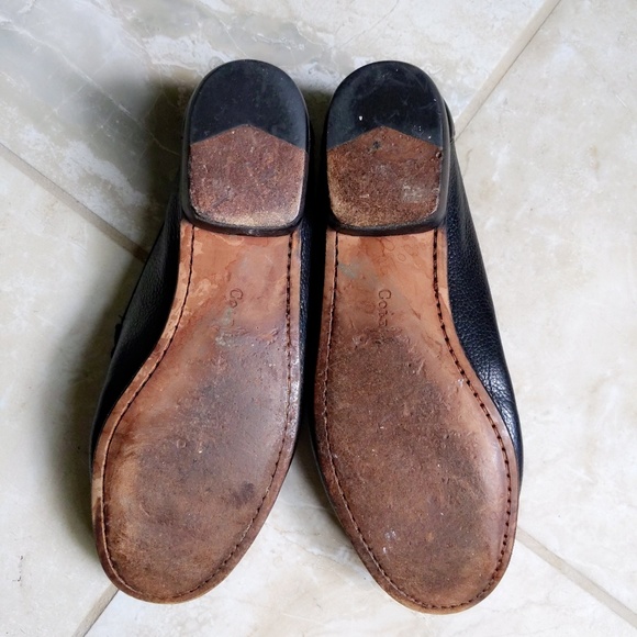 Vtg Cole Haan Woven Leather Driver Loafers 8 - Picture 5 of 5